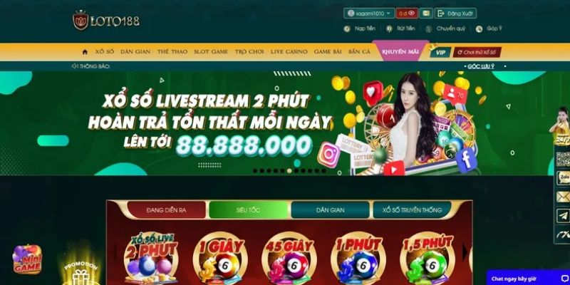 Giới thiệu Loto188 là thương hiệu game được yêu thích tại Việt Nam